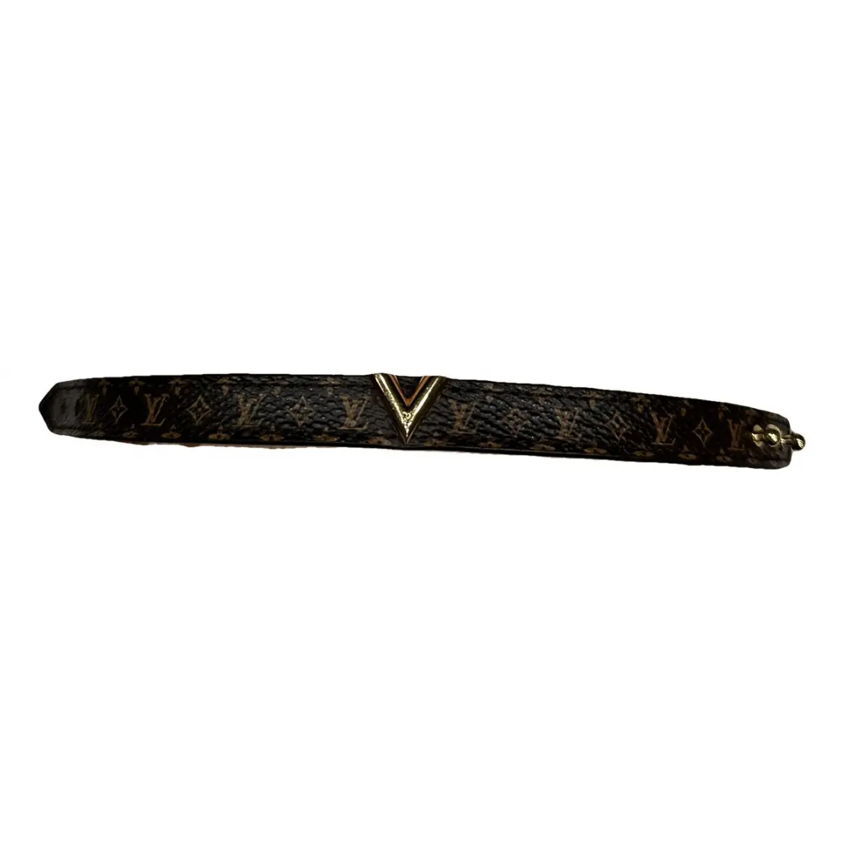 Essential V leather bracelet