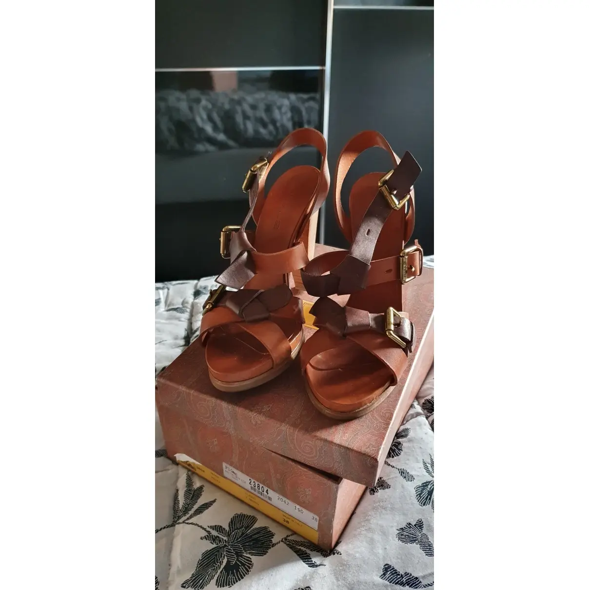 Etro Leather sandals for sale