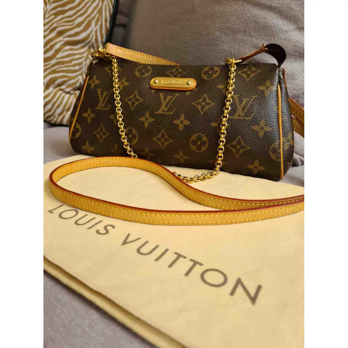 Buy Louis Vuitton Eva leather handbag online