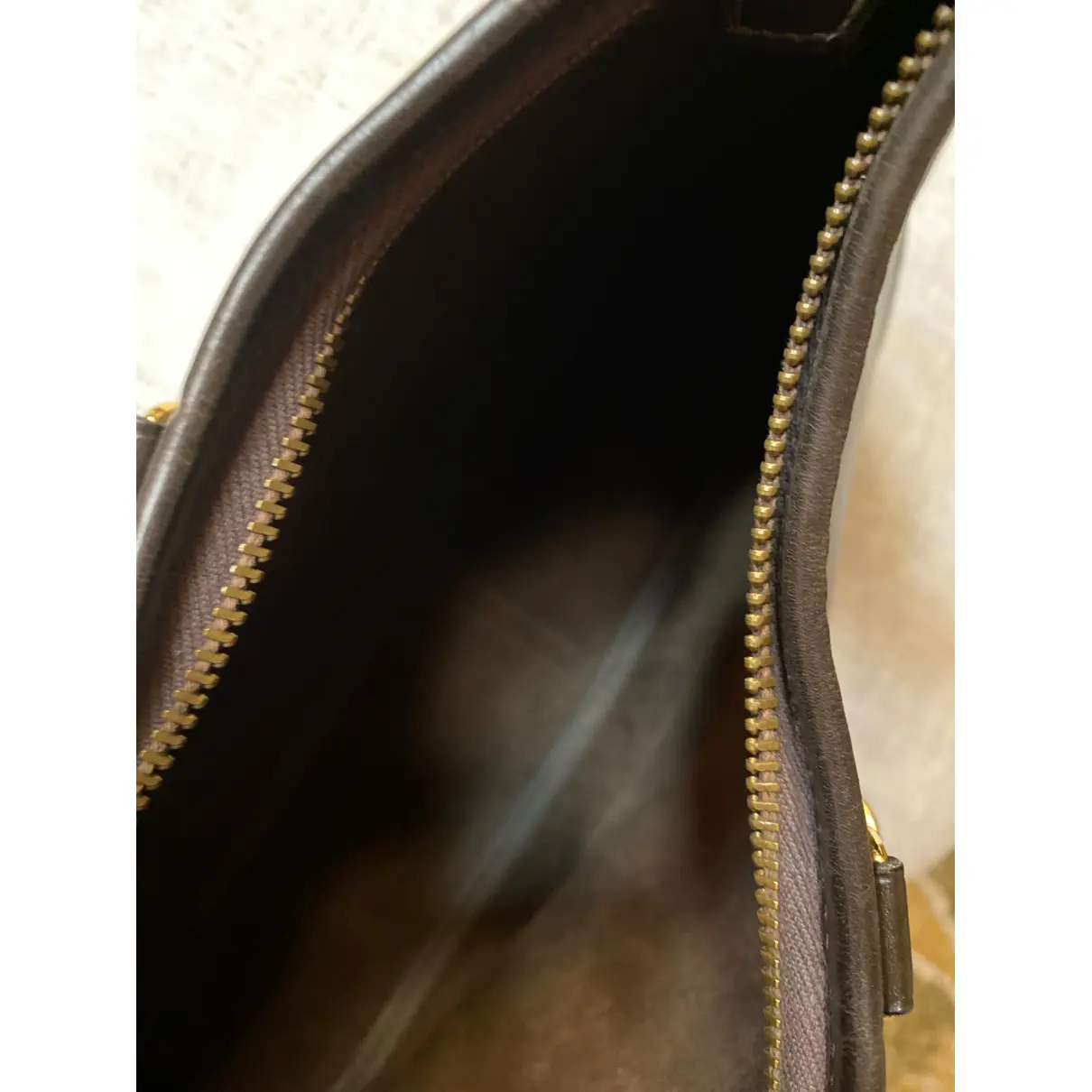 Evelyne Sellier leather handbag Hermès