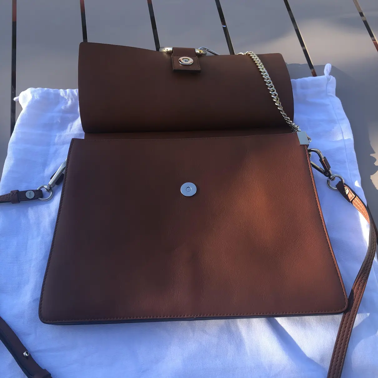 Faye leather handbag Chloé