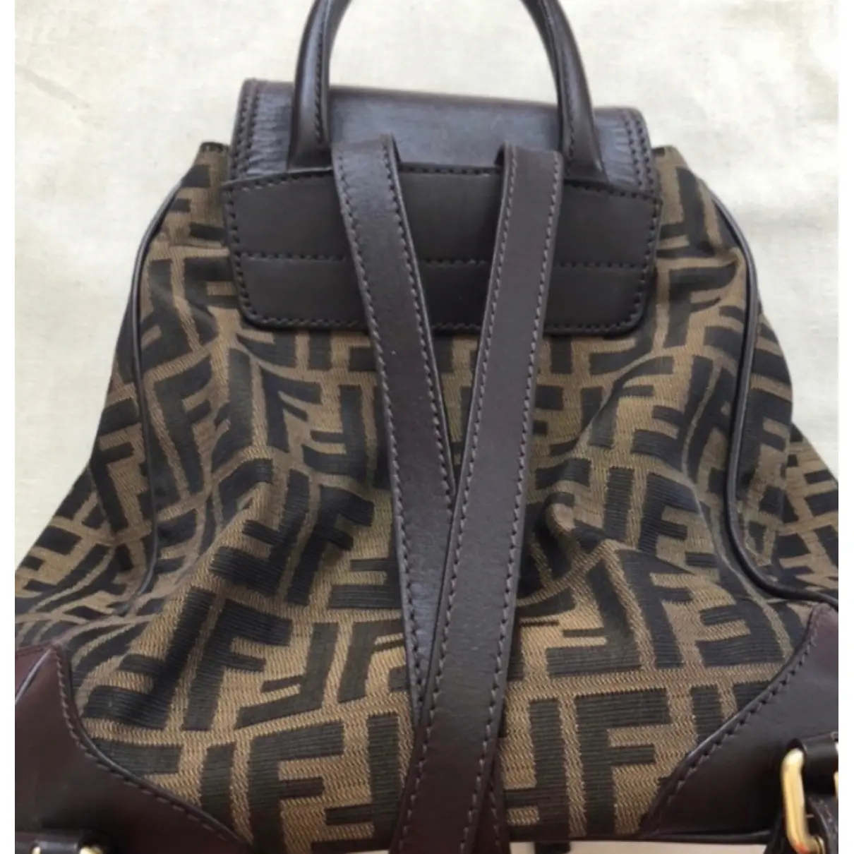 Buy Fendi Leather backpack online - Vintage