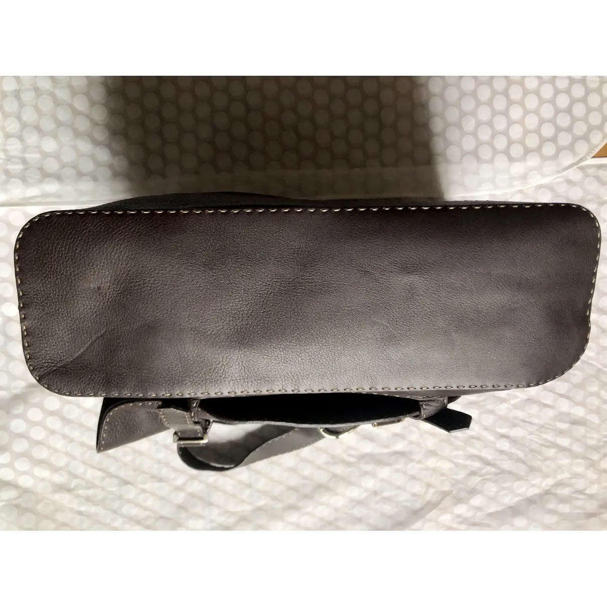 Leather satchel Fendi