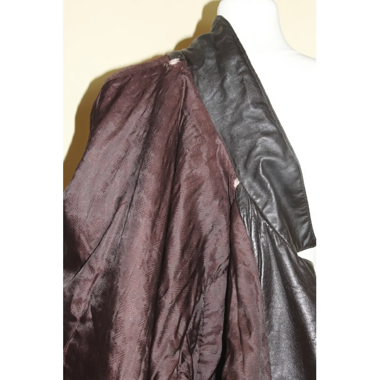 Leather jacket Fendi - Vintage