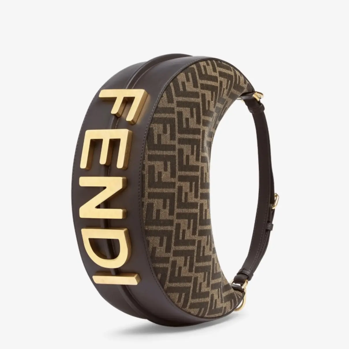 Buy Fendi Fendigraphy leather handbag online