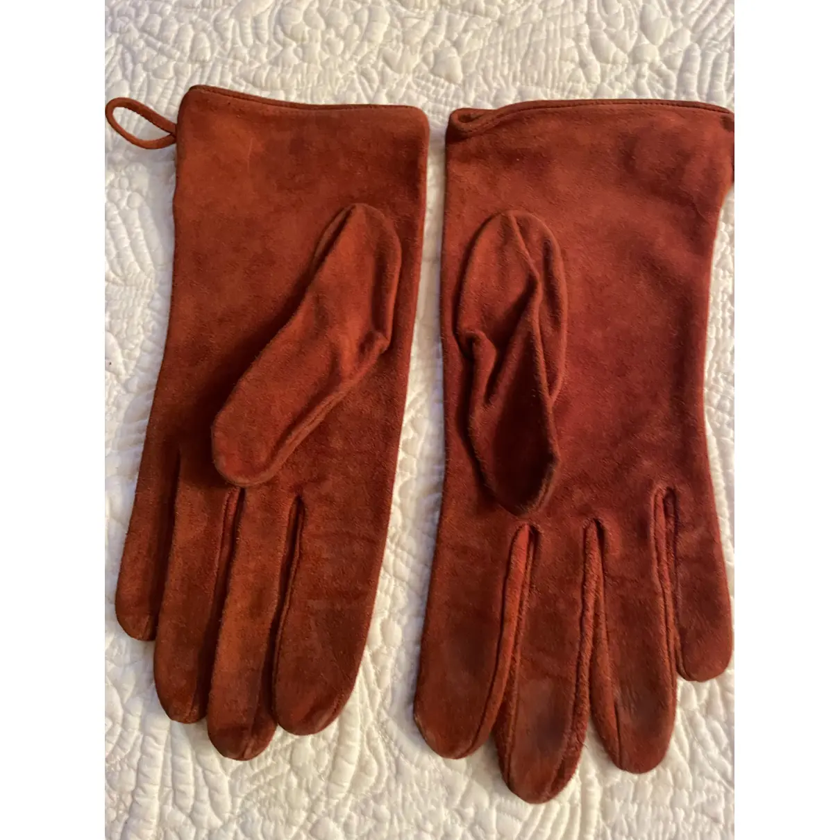 Buy Fendissime Leather gloves online