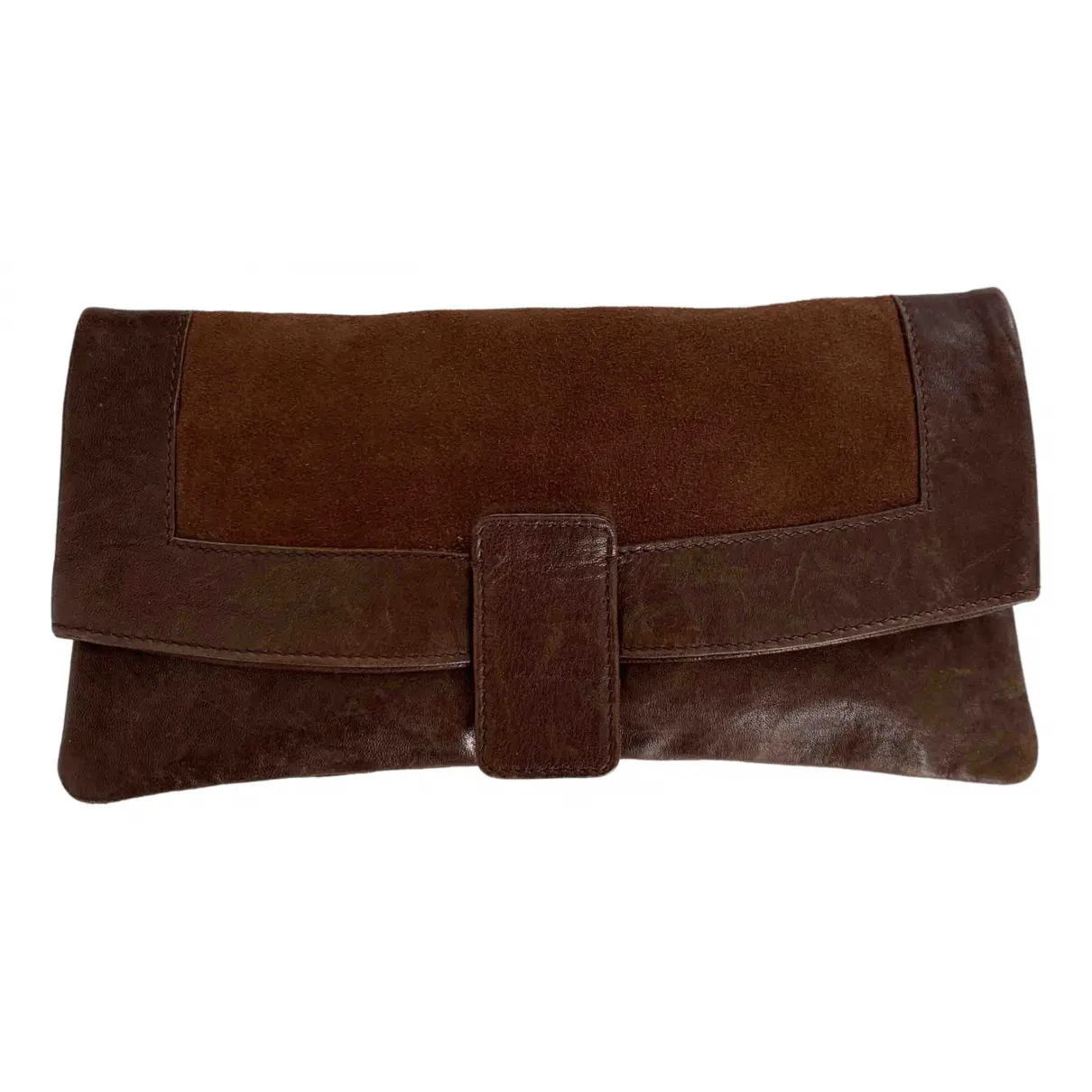 Leather clutch bag Filippa K