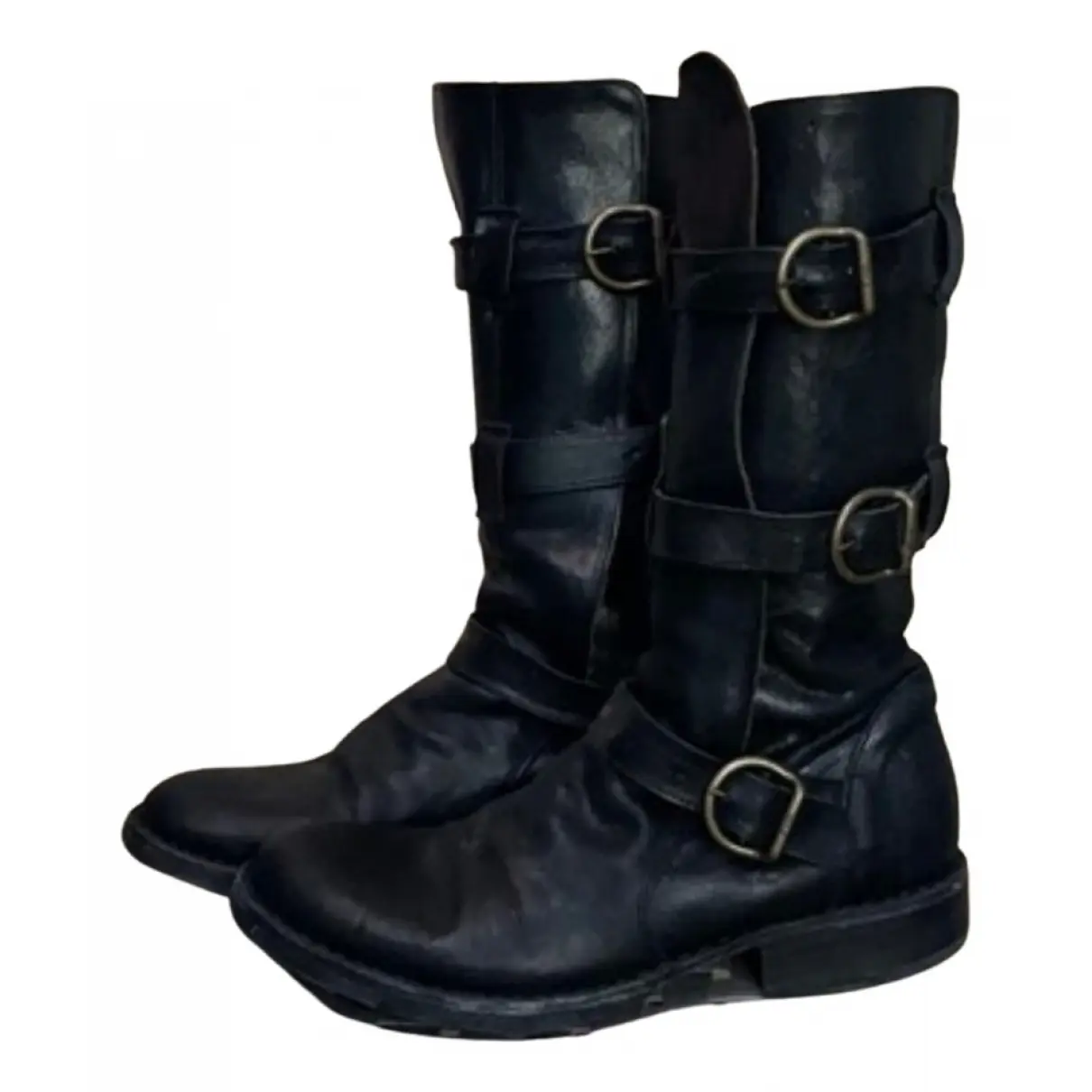 Leather cowboy boots Fiorentini+Baker
