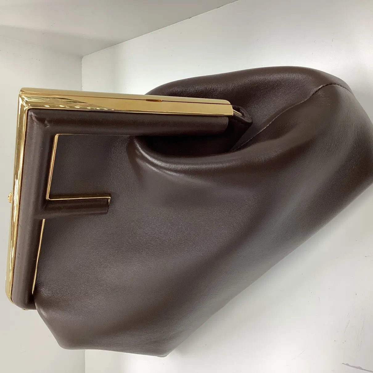 First leather handbag Fendi