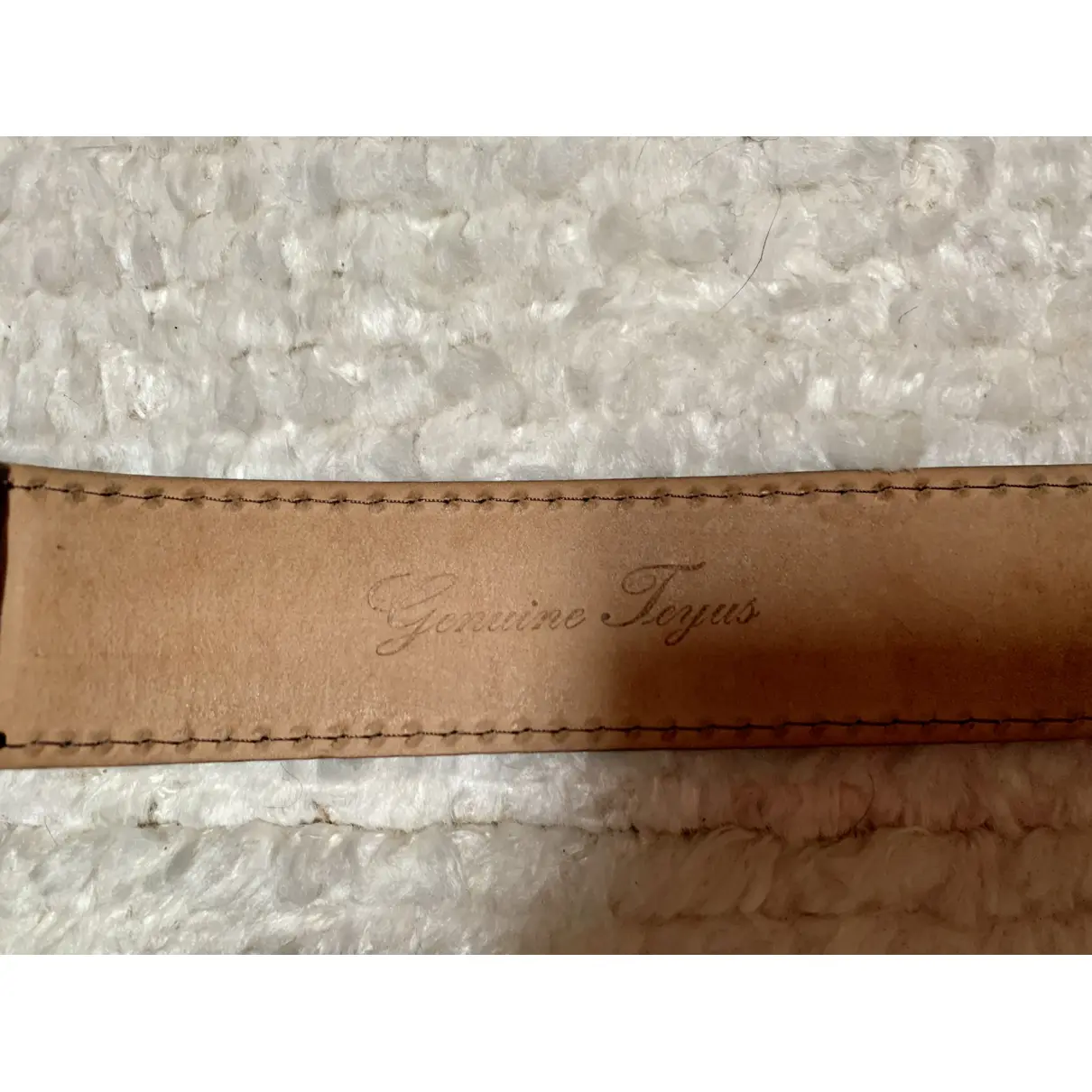Leather belt Fratelli Rossetti