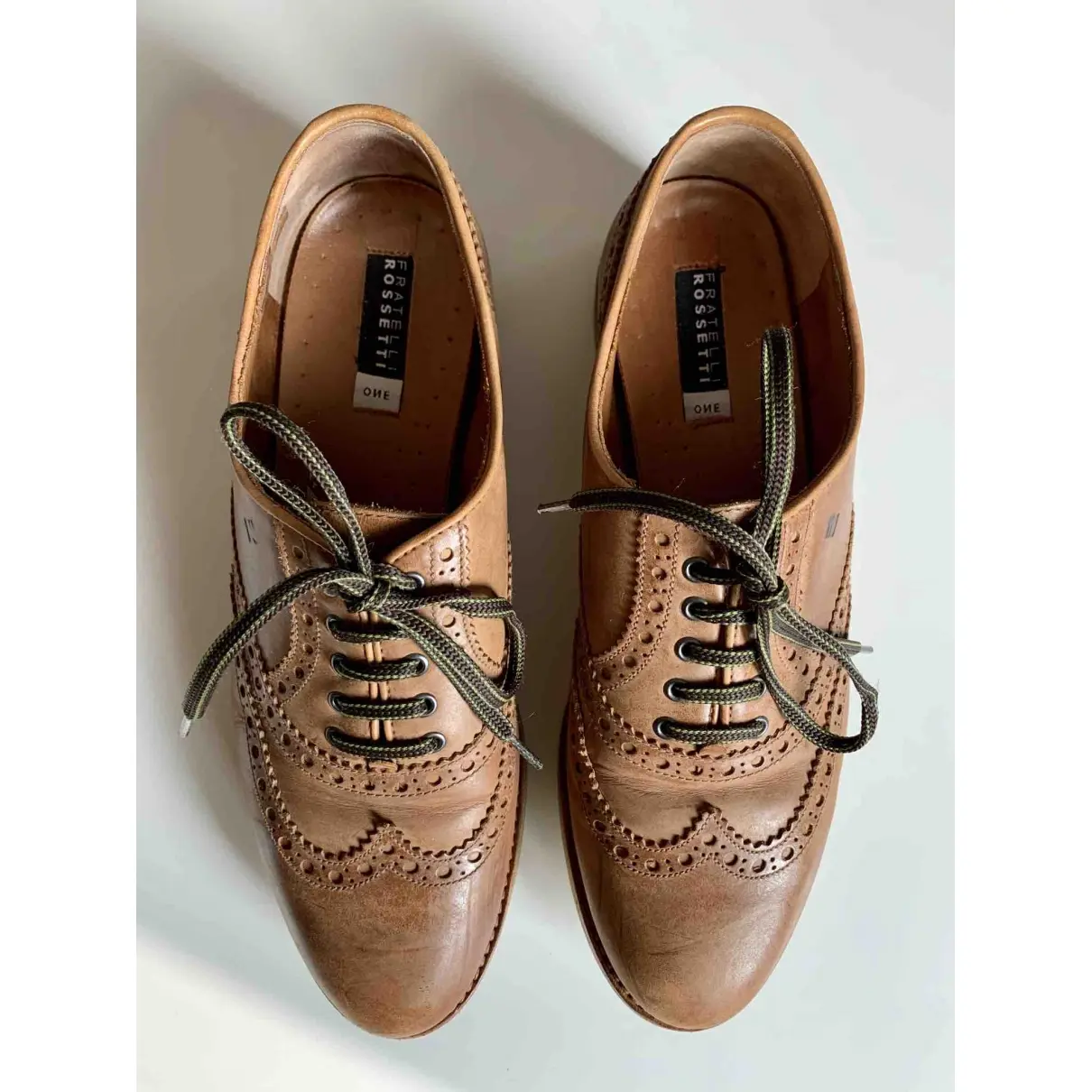 Fratelli Rossetti Leather lace ups for sale