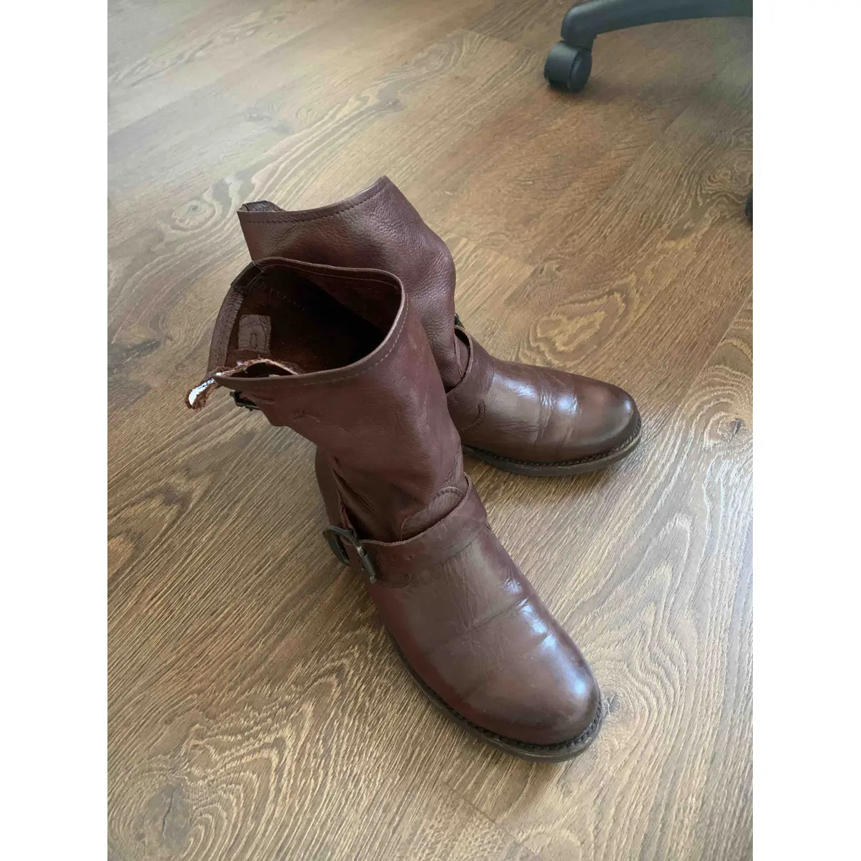 Buy Frye Leather ankle boots online
