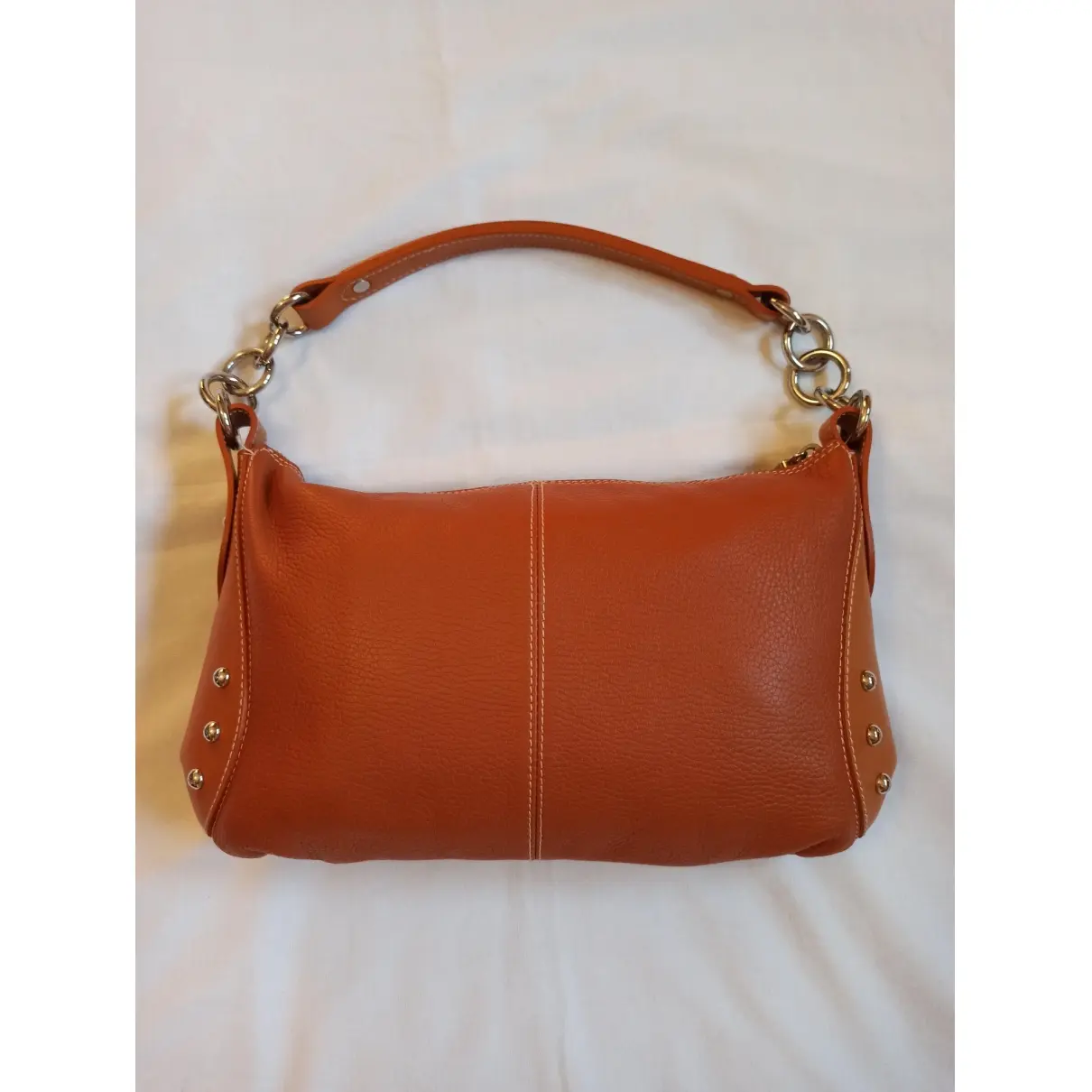 Leather handbag Furla - Vintage