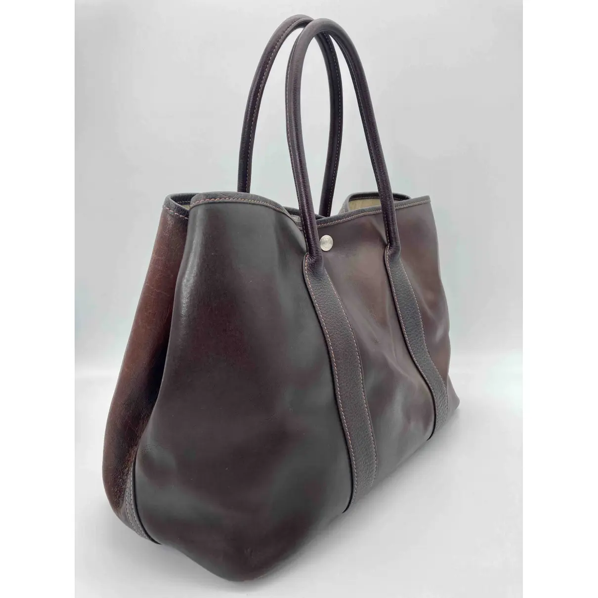 Garden Party leather handbag Hermès - Vintage