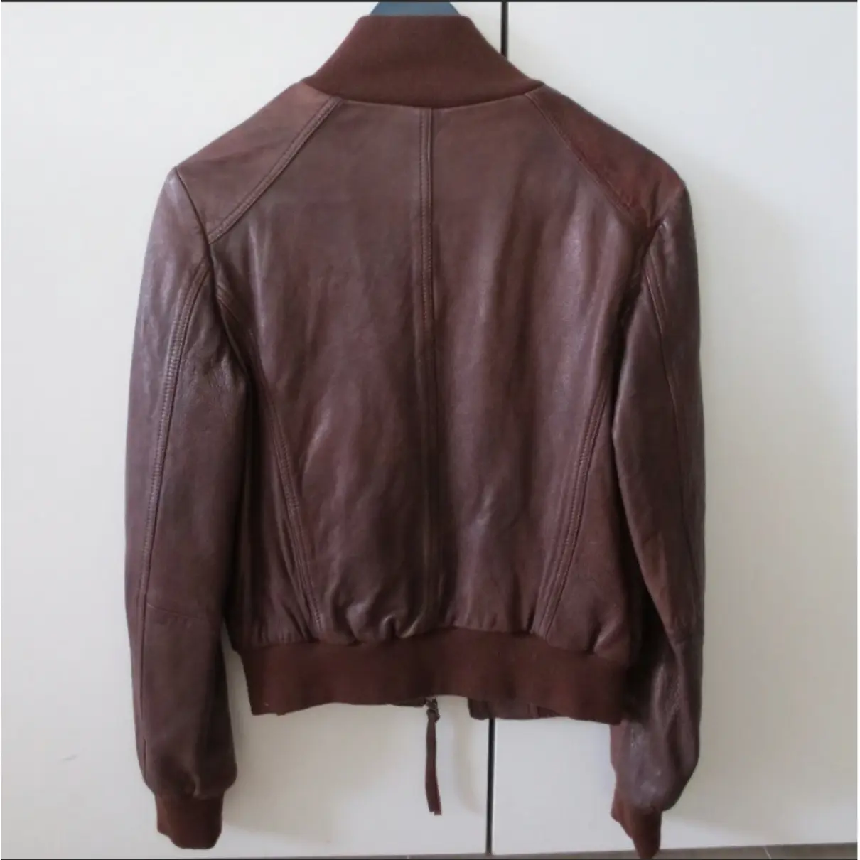 Buy Gas Leather biker jacket online