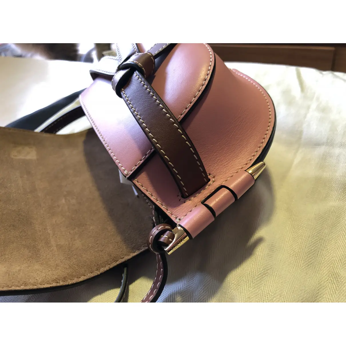 Buy Loewe Gate leather handbag online