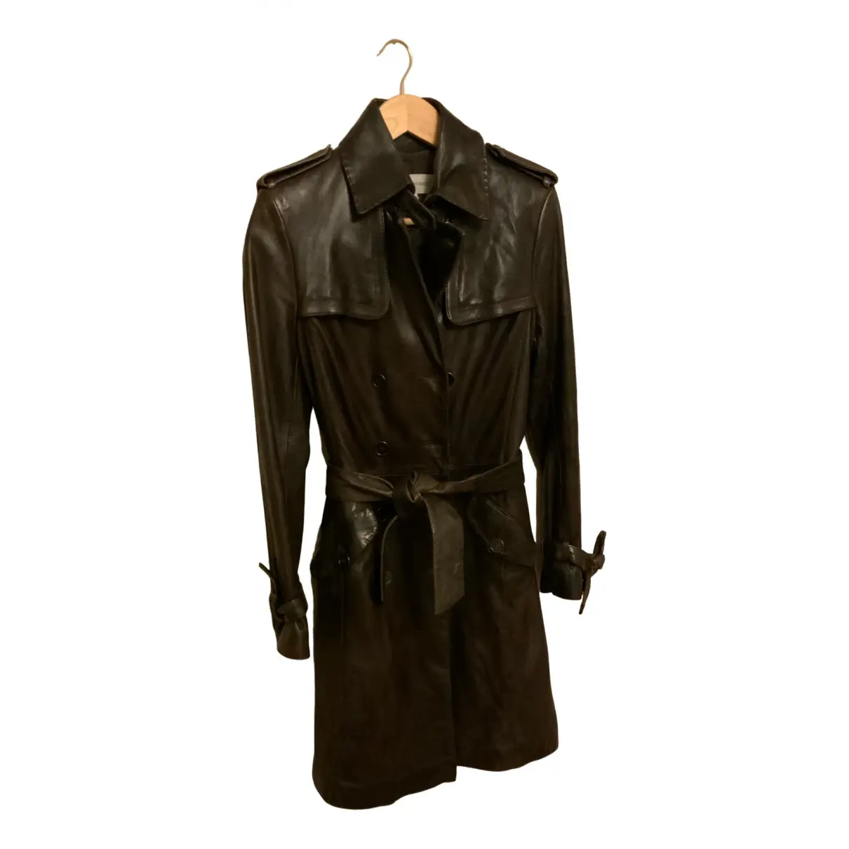 Leather coat Gerard Darel