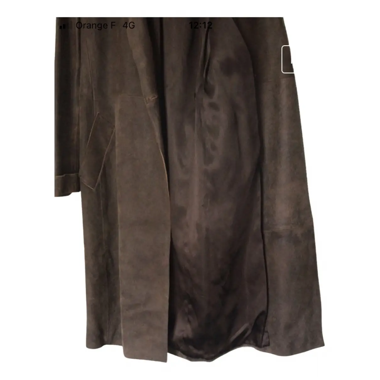 Buy Gerard Darel Leather trench coat online