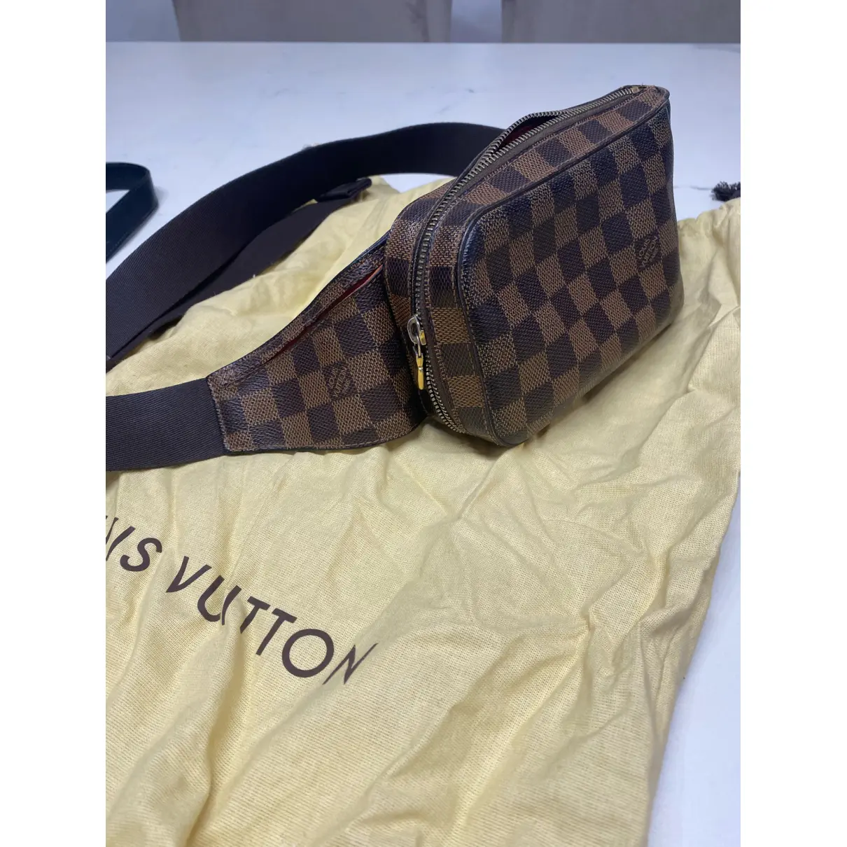 Geronimo leather belt bag Louis Vuitton