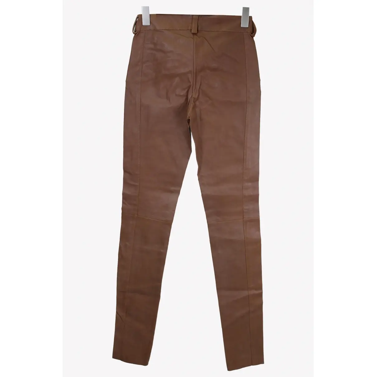 Buy Gestuz Leather trousers online