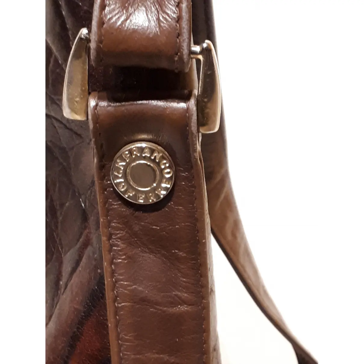 Leather crossbody bag Gianfranco Ferré - Vintage