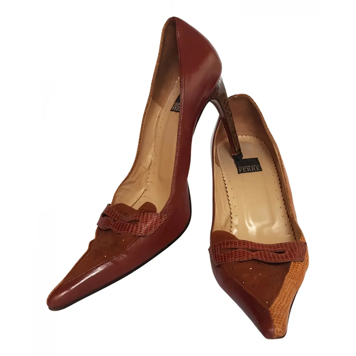 Leather heels Gianfranco Ferré
