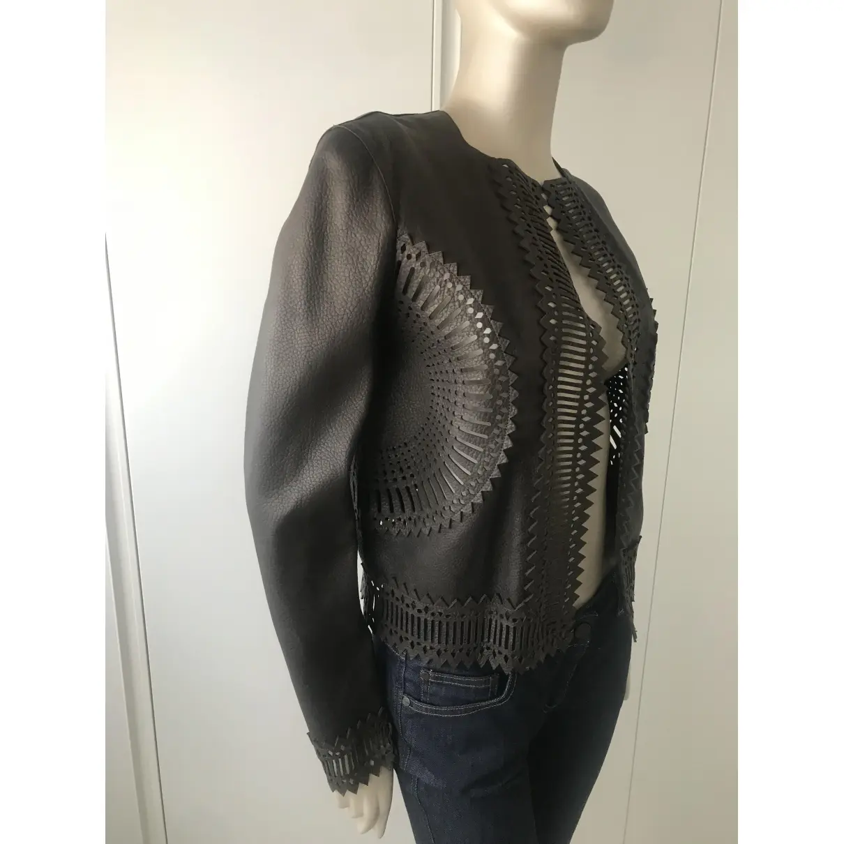Leather jacket Gianfranco Ferré - Vintage