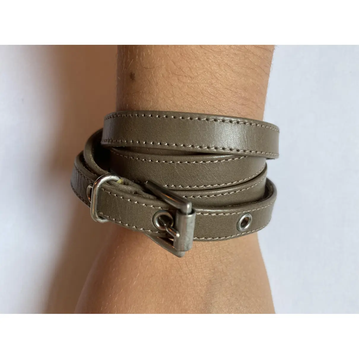 Buy Gianvito Rossi Leather bracelet online