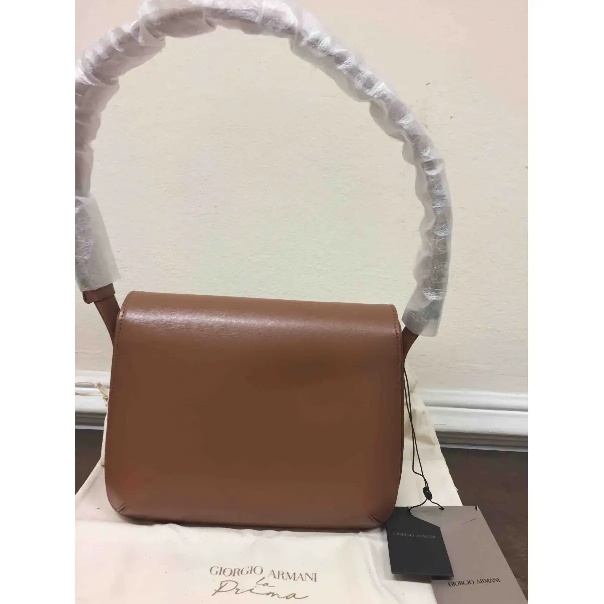 Buy Giorgio Armani Leather handbag online