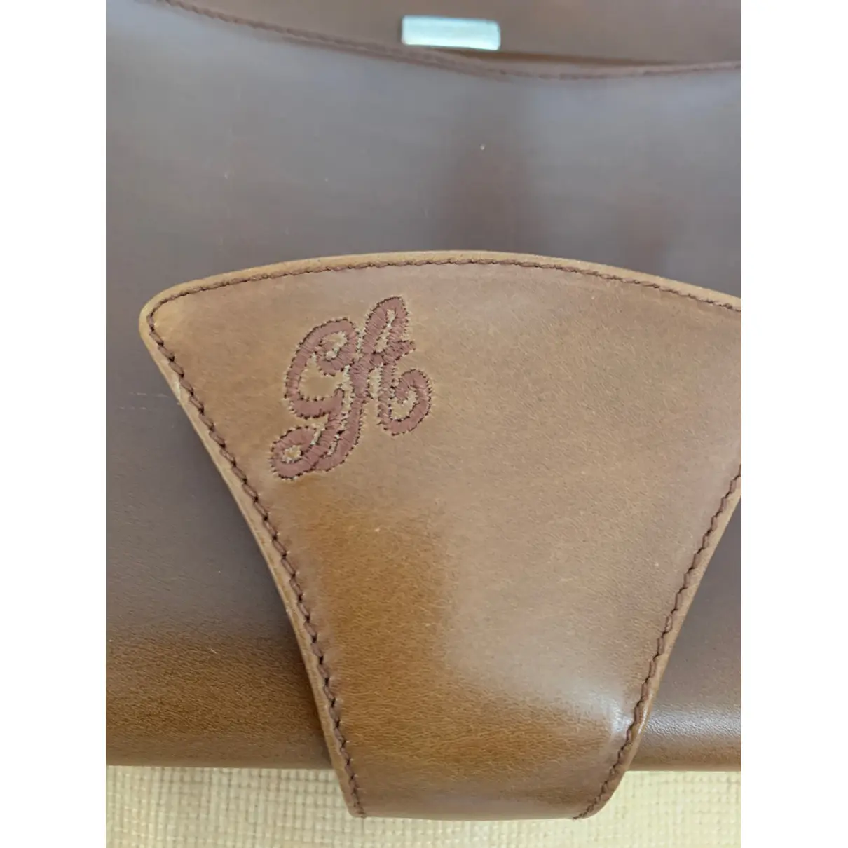Leather small bag Giorgio Armani - Vintage