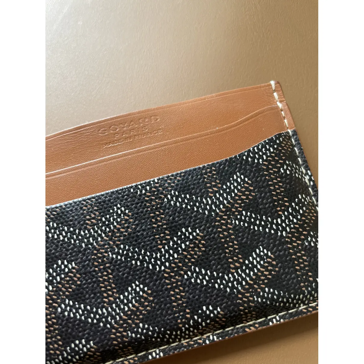 Leather wallet Goyard