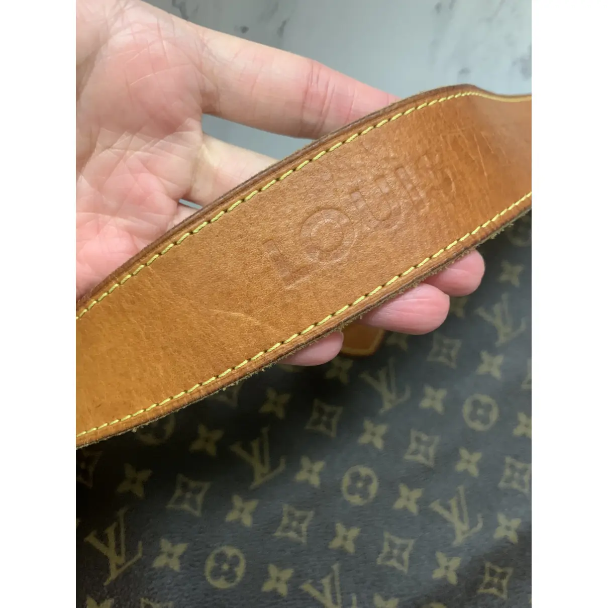 Graceful leather handbag Louis Vuitton