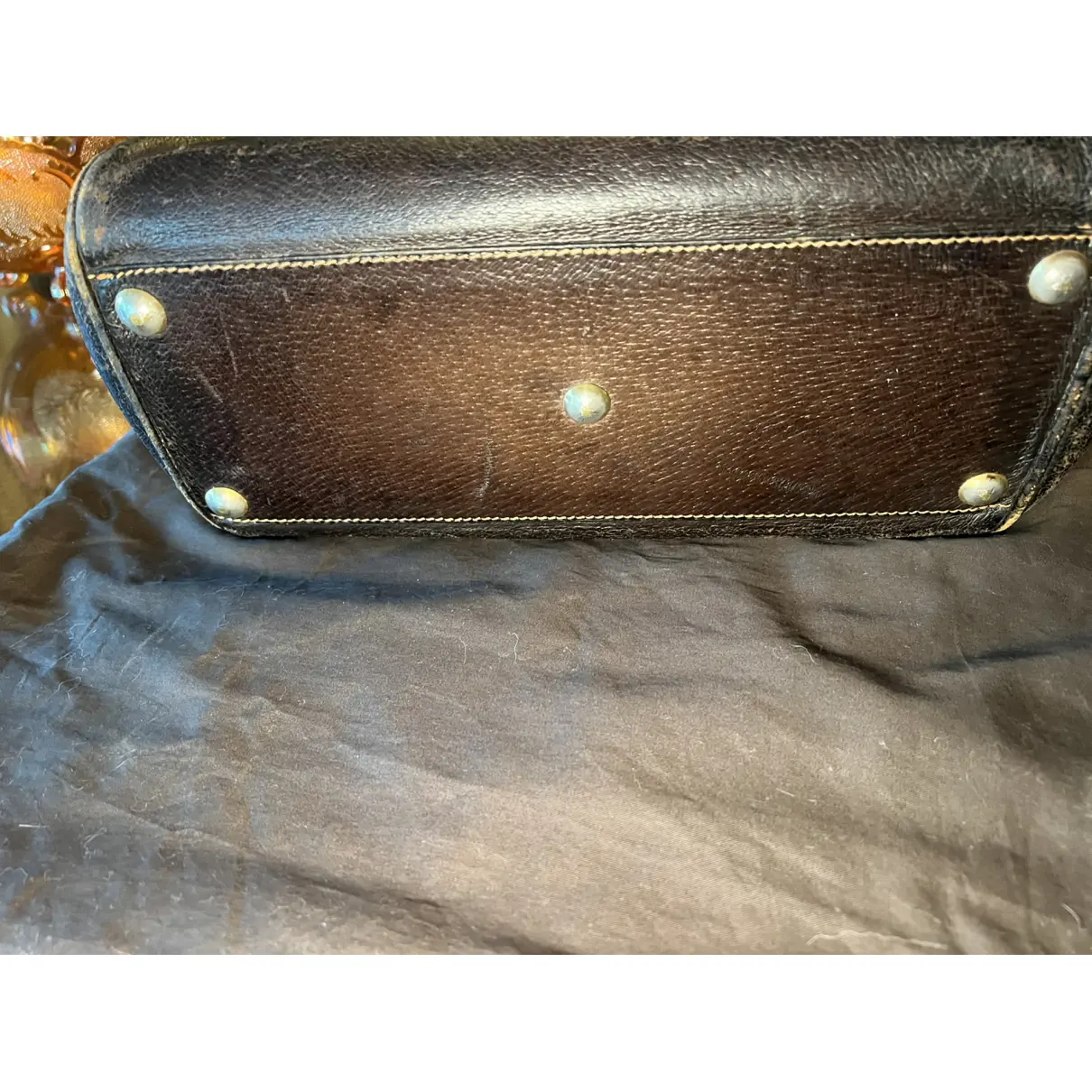 Leather bag Gucci - Vintage