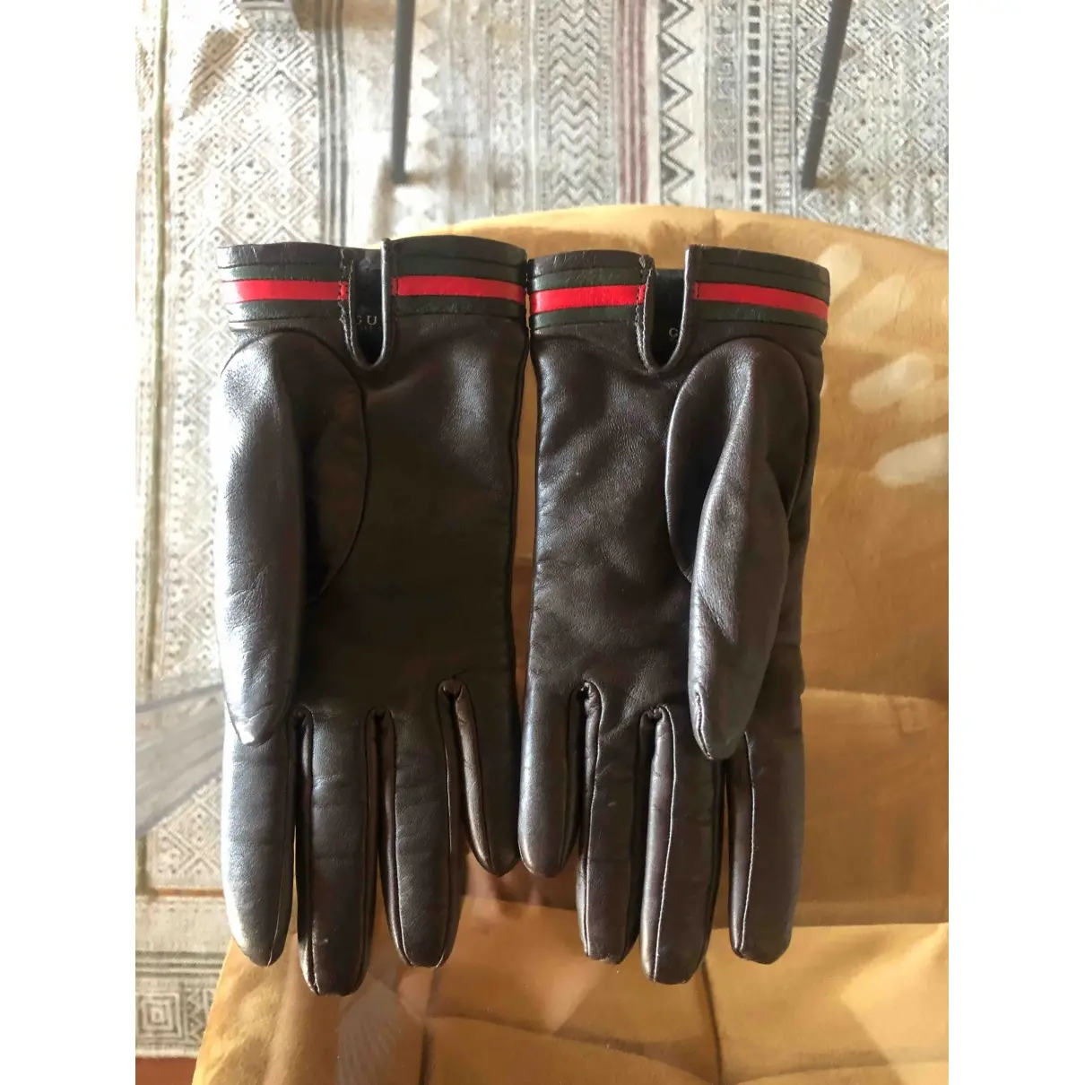 Gucci Leather gloves for sale - Vintage