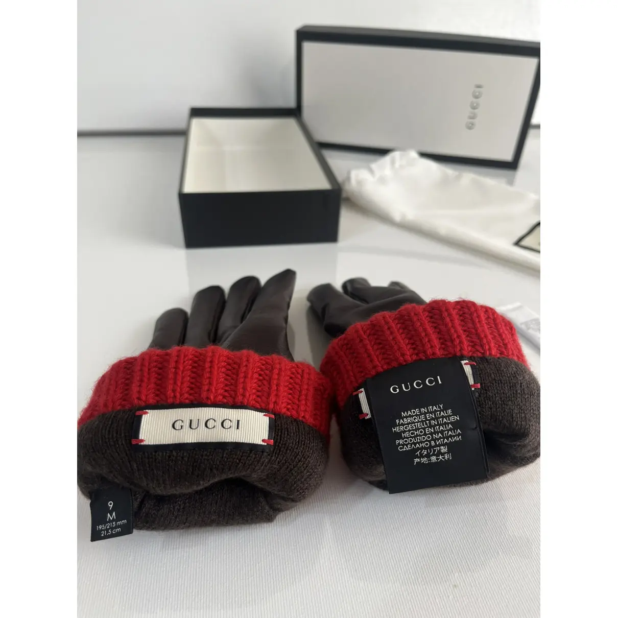 Luxury Gucci Gloves Men