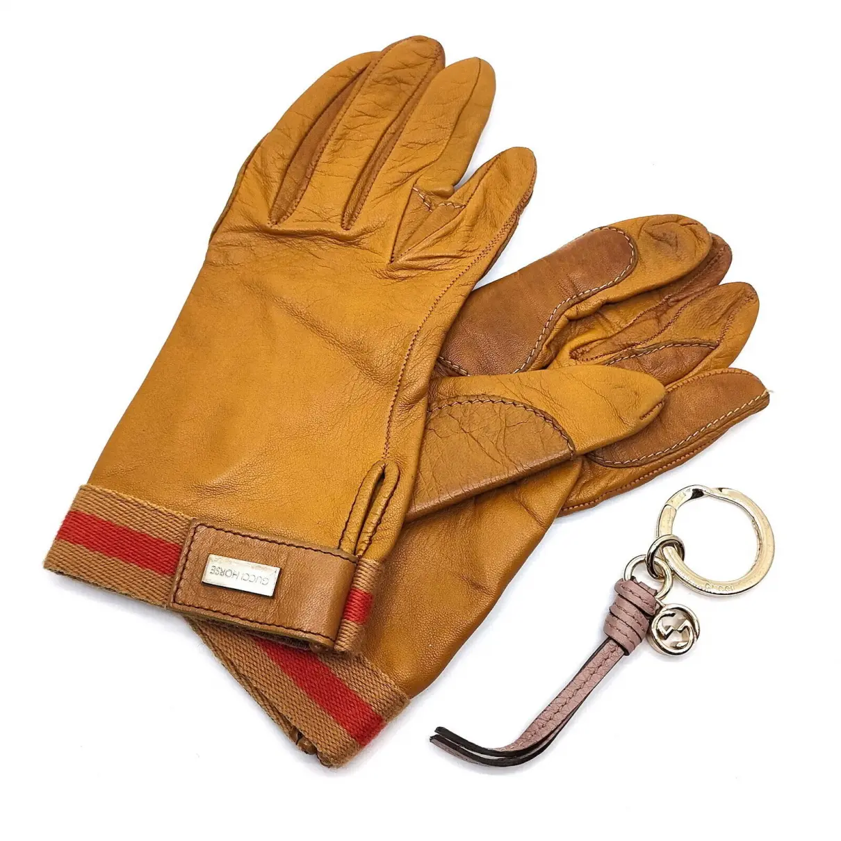 Leather gloves Gucci - Vintage