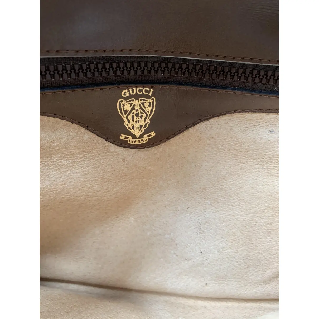 Leather handbag Gucci - Vintage