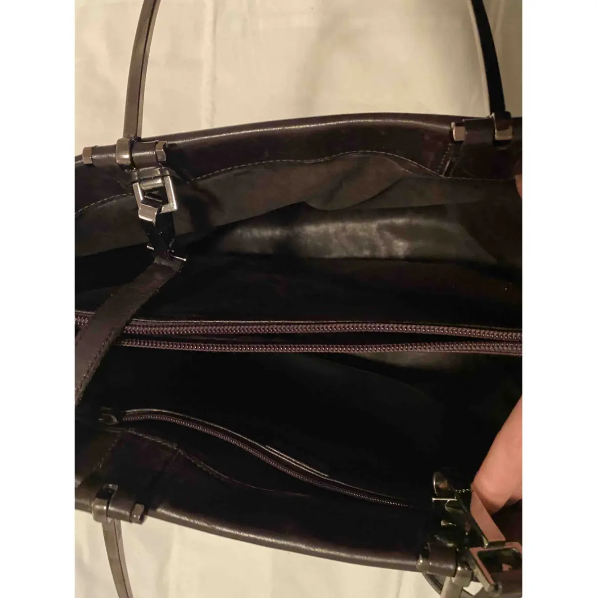 Leather tote Gucci - Vintage