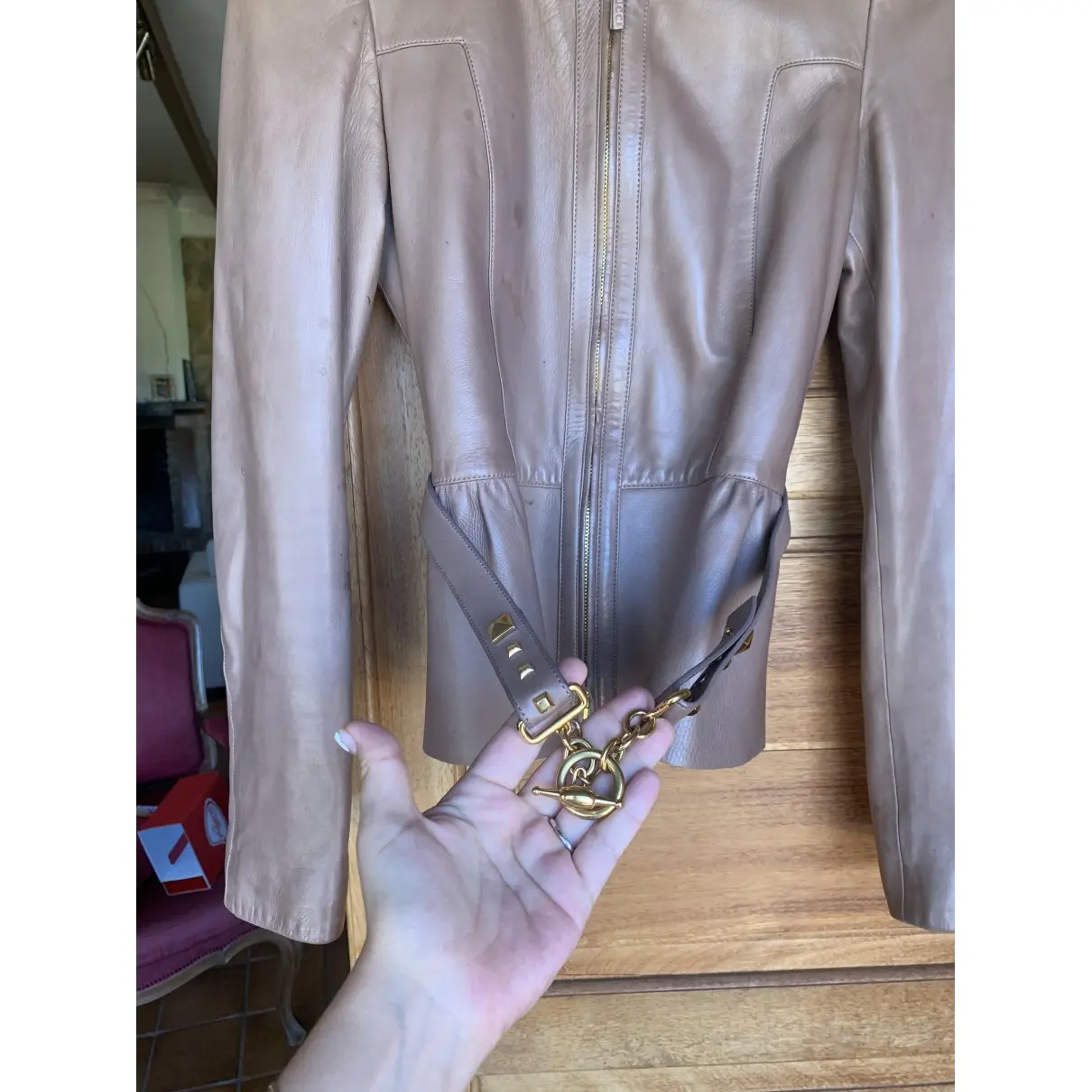 Buy Gucci Leather jacket online