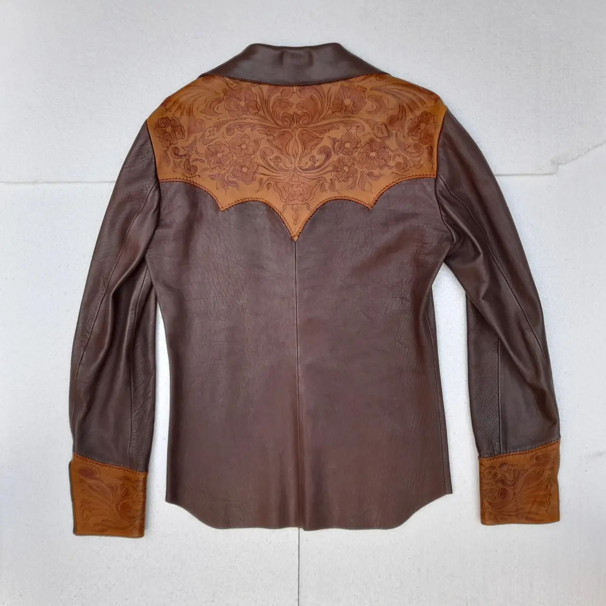 Leather shirt Gucci - Vintage
