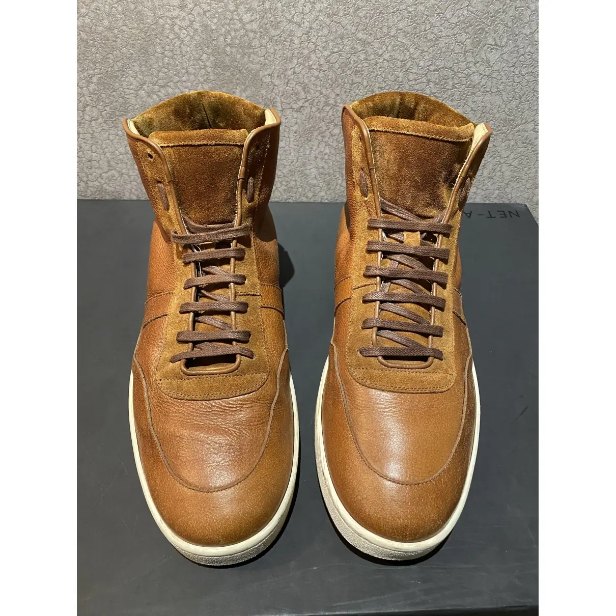 Gucci Leather high trainers for sale