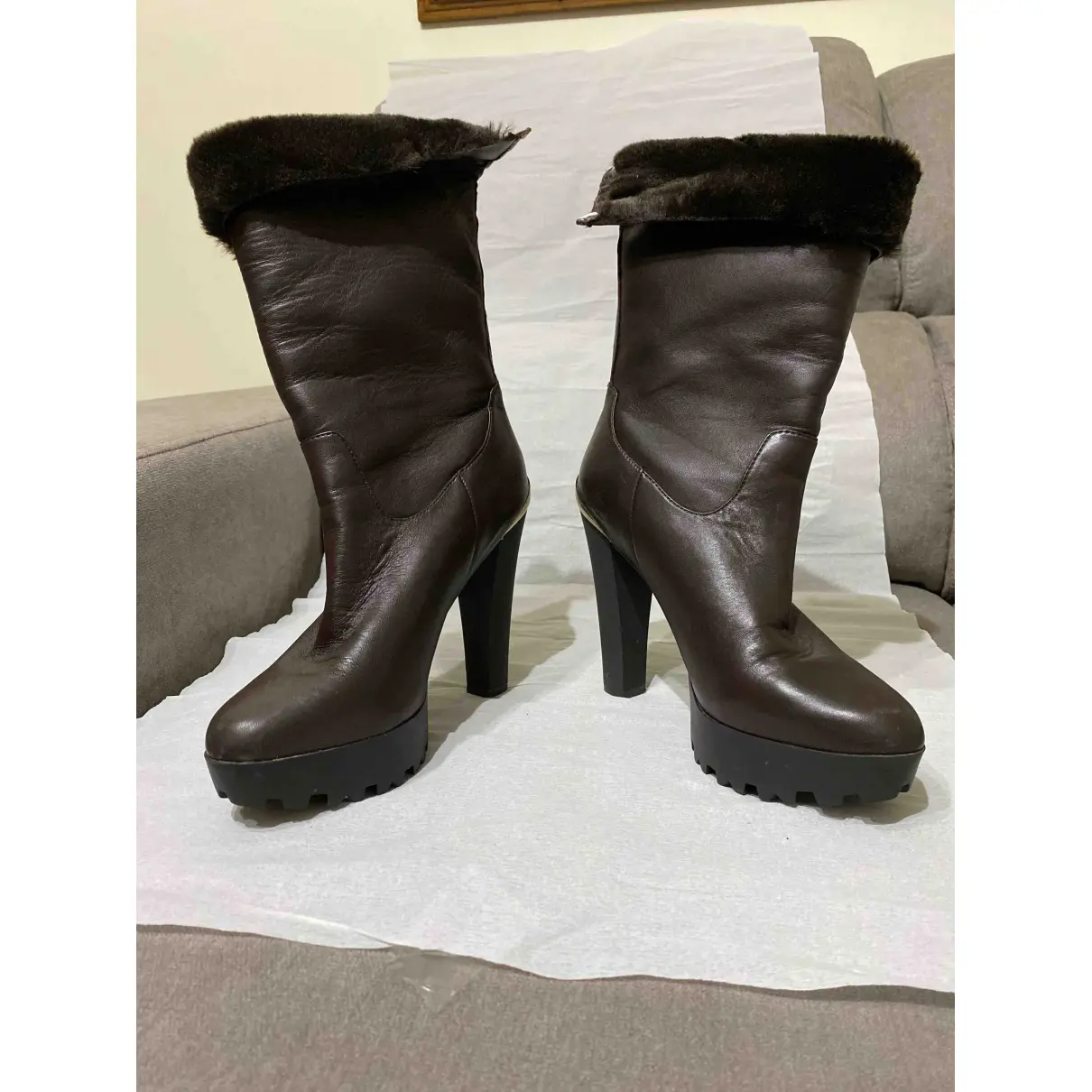 Buy GUESS Leather boots online