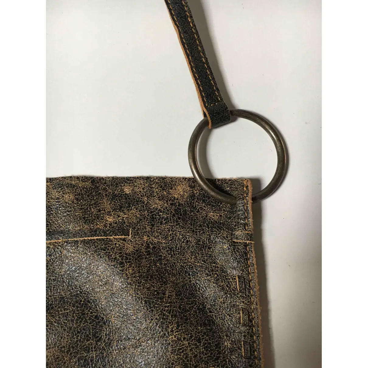 Leather crossbody bag GUESS