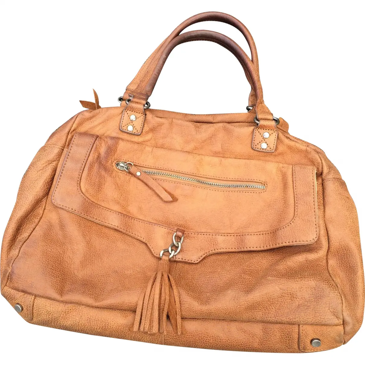 Brown Leather Handbag Nat & Nin