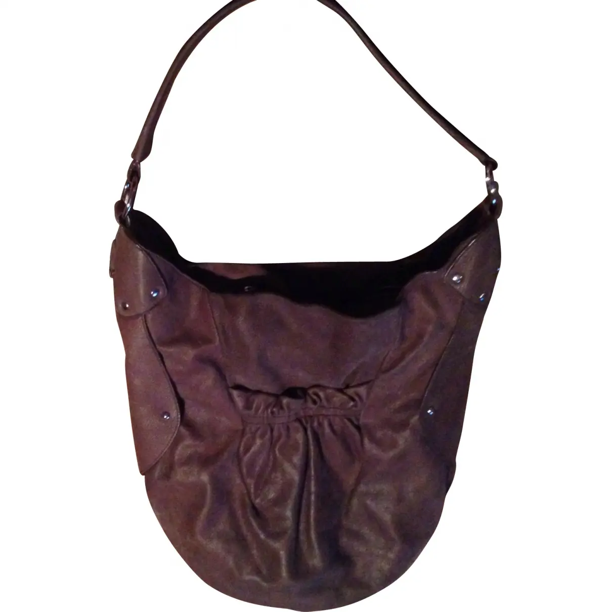 Brown Leather Handbag Vanessa Bruno