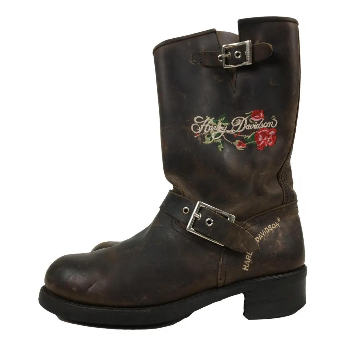 Leather ankle boots HARLEY DAVIDSON - Vintage