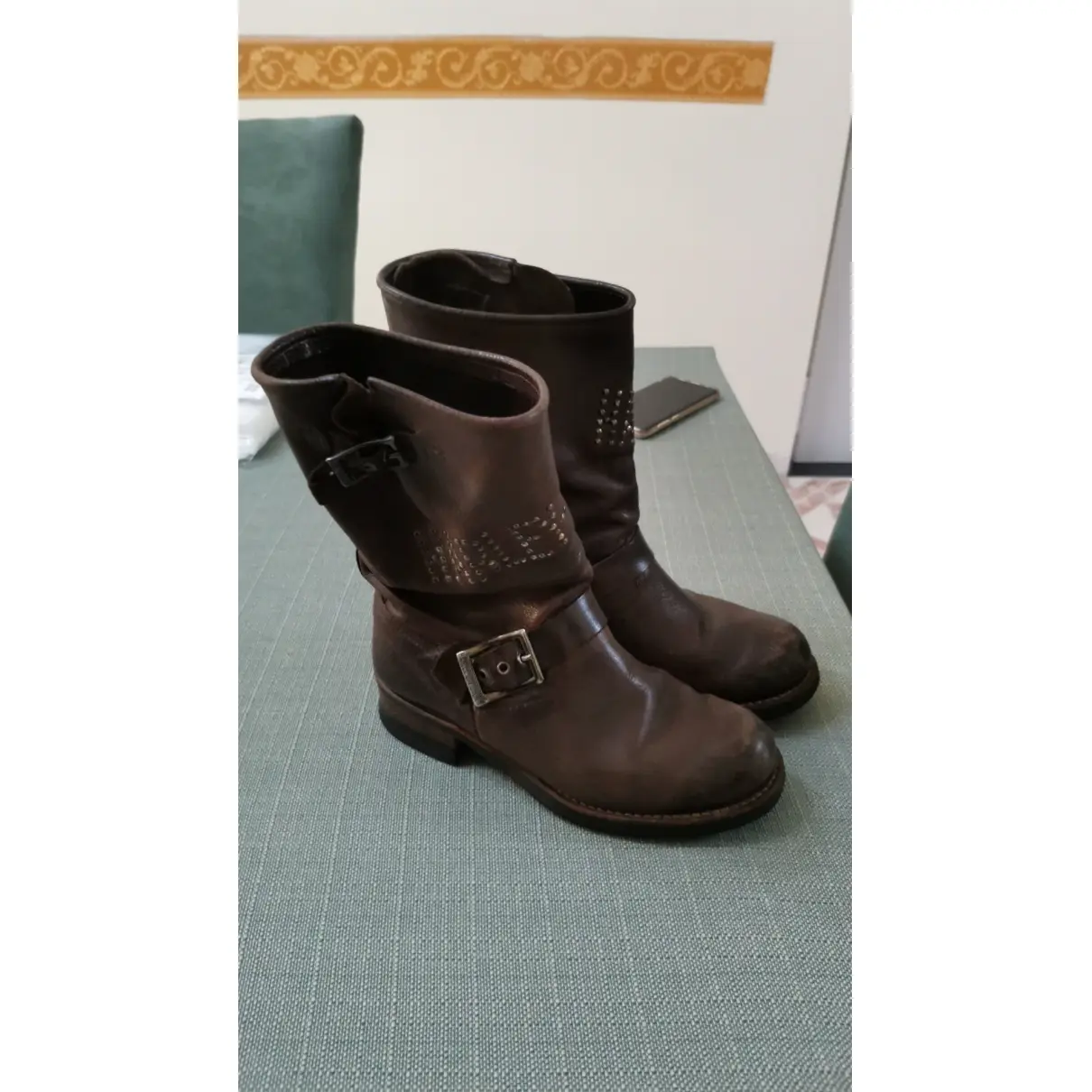 Buy HARLEY DAVIDSON Leather cowboy boots online