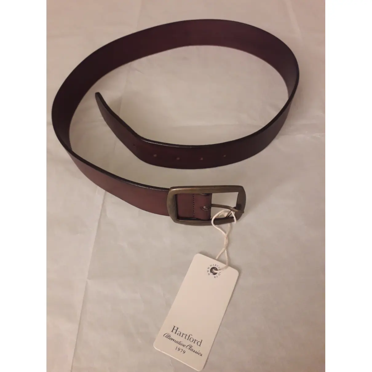 Leather belt Hartford
