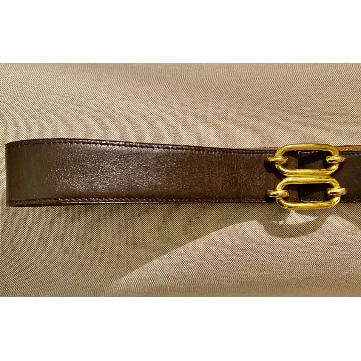 Leather belt Hermès - Vintage