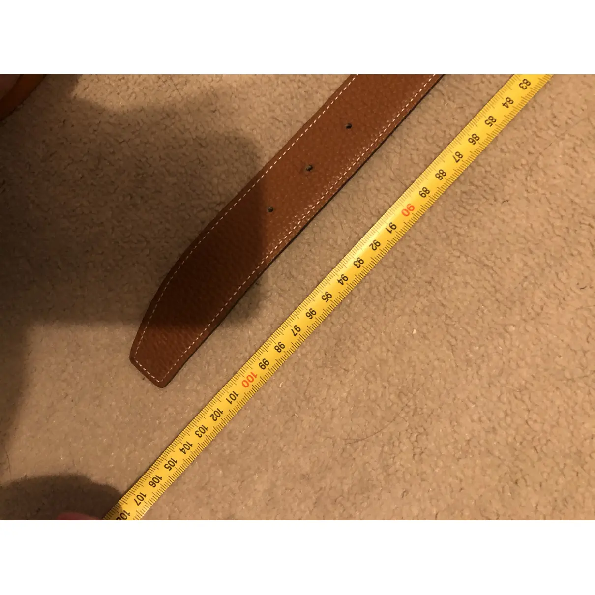 Leather belt Hermès